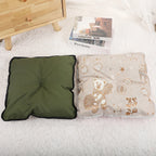 Pet Tent Bed Plush & Breathable Removable Non-Slip Pad