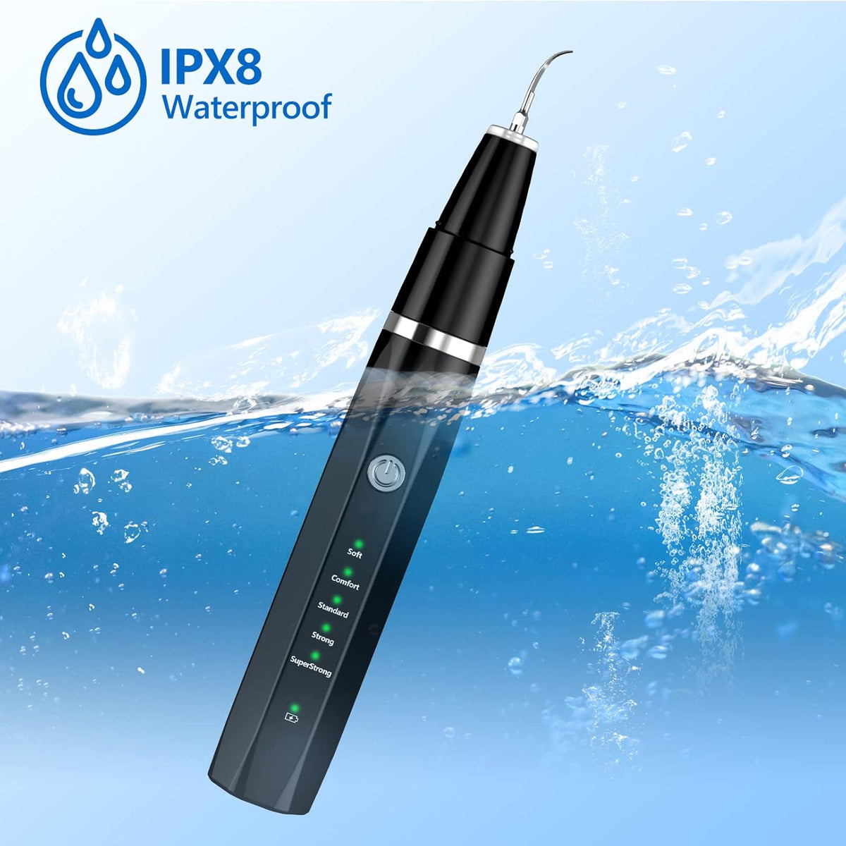 Pet Tooth Cleaner Ultrasonic Rechargeable Tartar & Plaque Removal