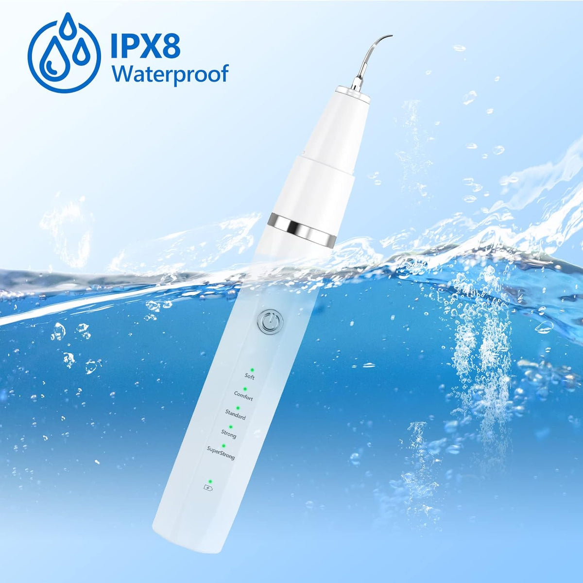 Pet Tooth Cleaner Ultrasonic Rechargeable Tartar & Plaque Removal