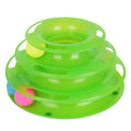 Pet Toy Triple-Level Interactive Spinning Balls