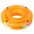 Pet Toy Triple-Level Interactive Spinning Balls