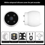 Pet Tracker Collar 170 Degree Camera Real-Time GPS