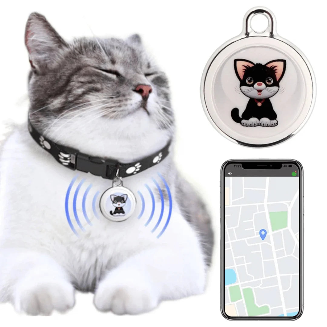 Pet Tracker Real-Time GPS & Bluetooth Waterproof