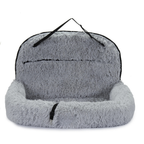Pet Travel Bed 2-in-1 Memory Foam Removable & Machine-Washable Cover