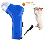 Pet Treat Launcher Spring-Loaded Portable Wrist Strap