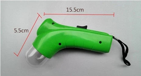 Pet Treat Launcher Spring-Loaded Portable Wrist Strap