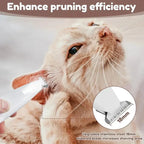 Pet Trimmer Rechargeable & Waterproof Whisper-Quiet LED Light