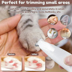 Pet Trimmer Rechargeable & Waterproof Whisper-Quiet LED Light