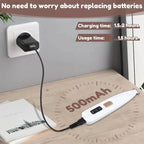 Pet Trimmer Rechargeable & Waterproof Whisper-Quiet LED Light