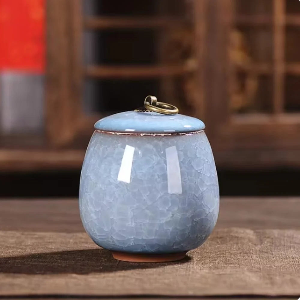 Pet Urn Handmade Ceramic Cat Shaped