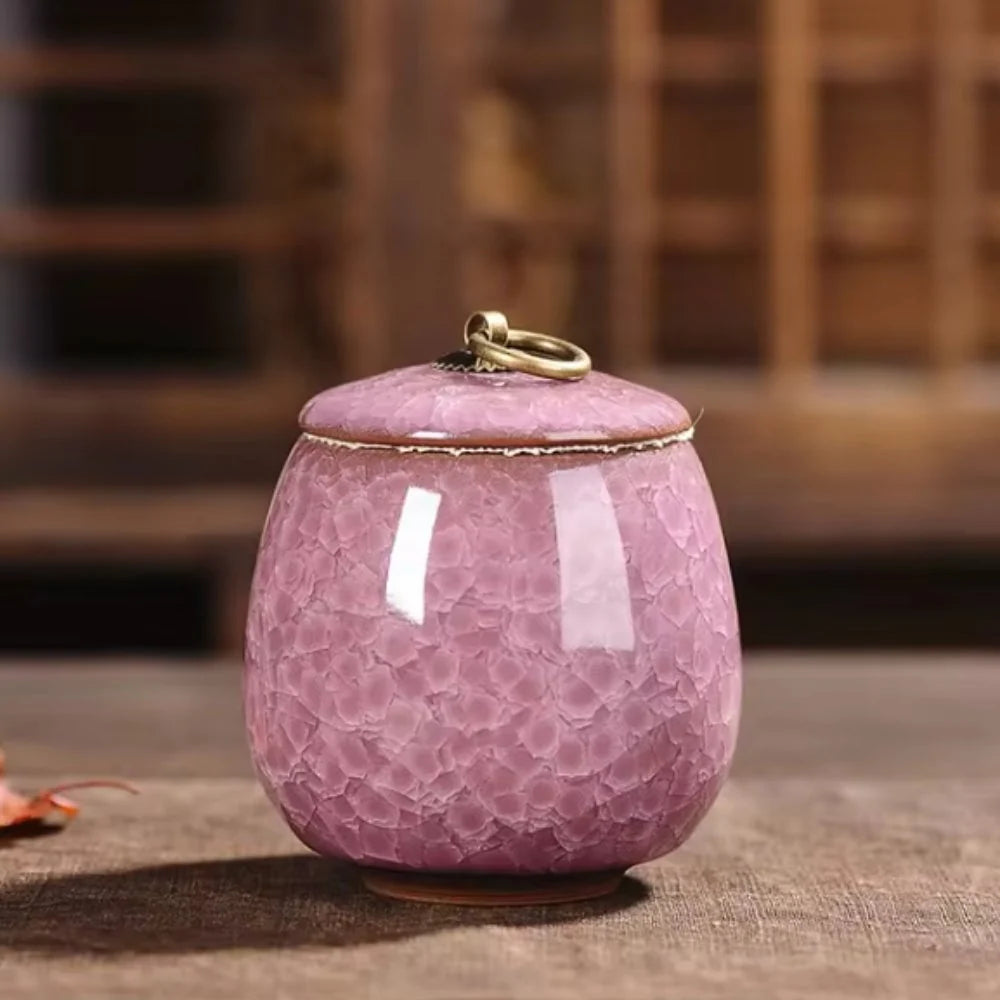 Pet Urn Handmade Ceramic Cat Shaped