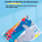 Pet Water Bed Instant Cooling Durable PVC Ocean Print