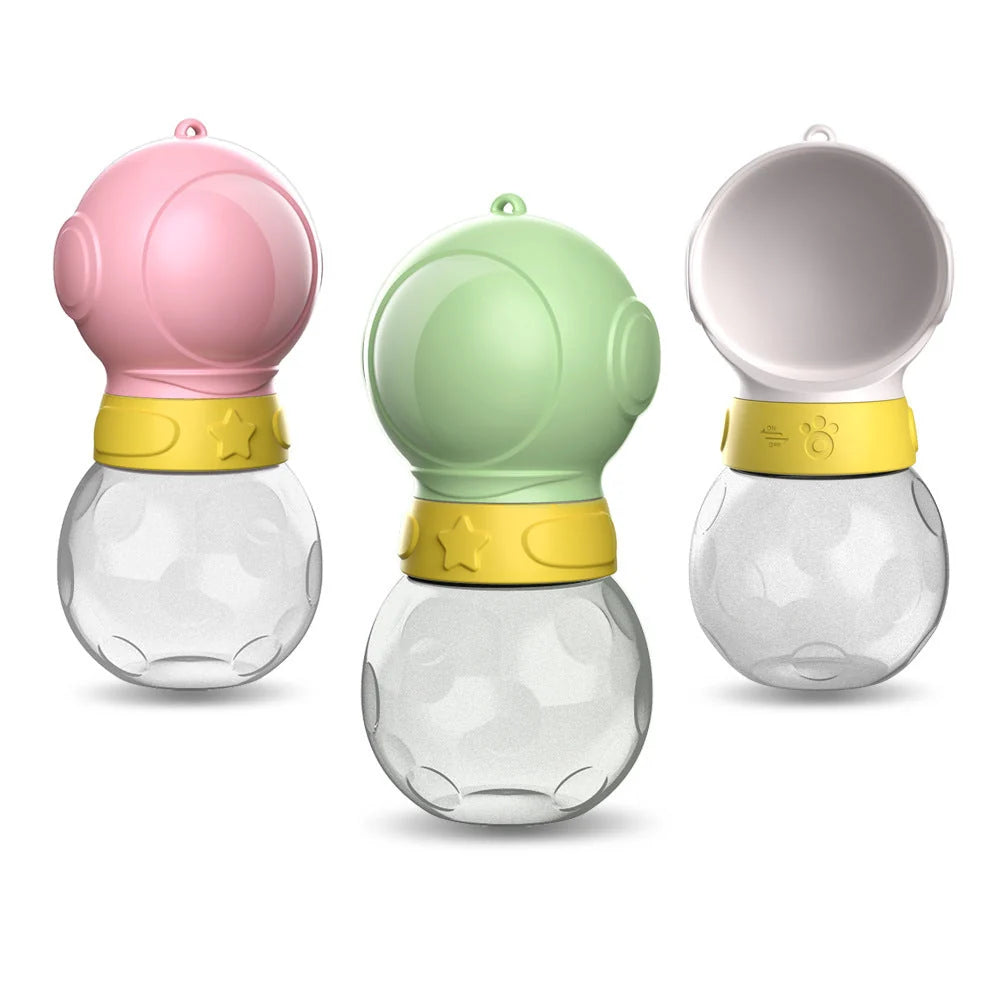 Pet Water Bottle 2-In-1 Leak-Proof & BPA-Free