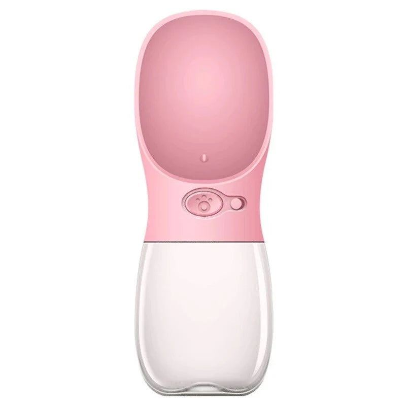 Pet Water Bottle Leak-Proof Integrated Bowl