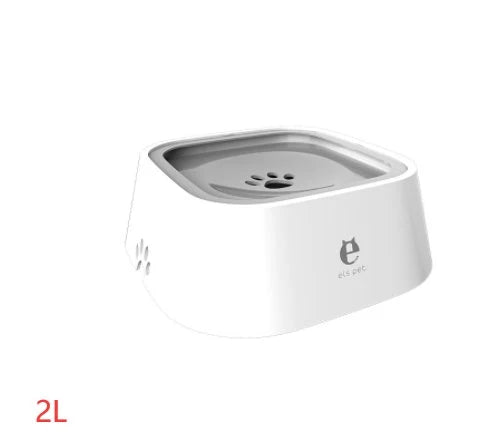 Pet Water Bowl Slow-Flow Non-Splash 1.5L