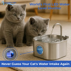 Pet Water Fountain 5-Stage Filtration Whisper-Quiet Pump