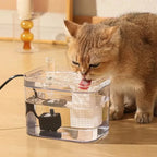Pet Water Fountain Filtered Quiet Pump & Large Capacity