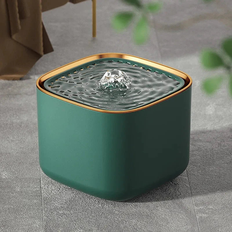 Pet Water Fountain Self-Circulating Ultra-Quiet 3L