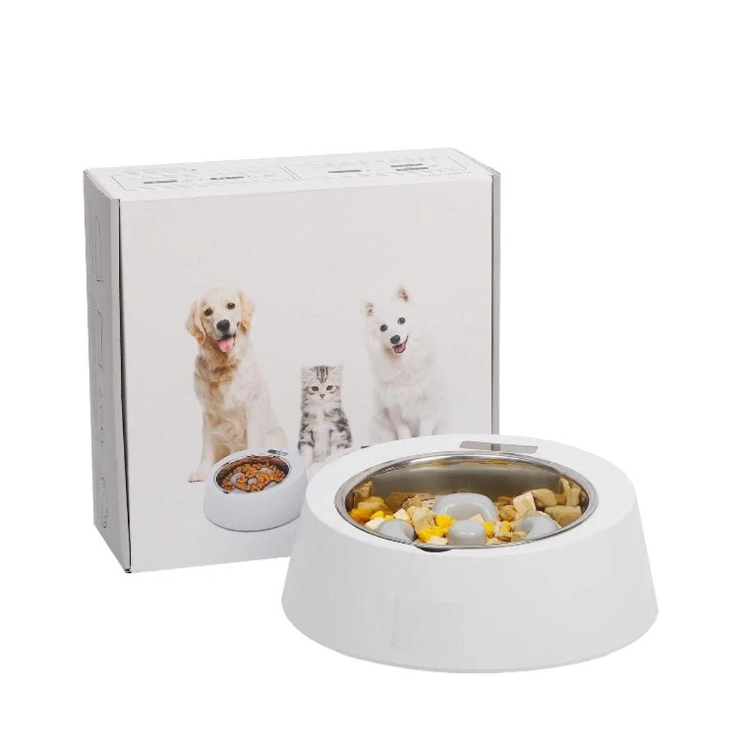 Pet Weighing Bowl 750g LED Display Detachable Spoon