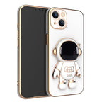 Phone Case 3D Astronaut Built-In Stand Anti-Drop