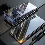 Phone Case Double-Sided Tempered Glass Magnetic Self-Locking