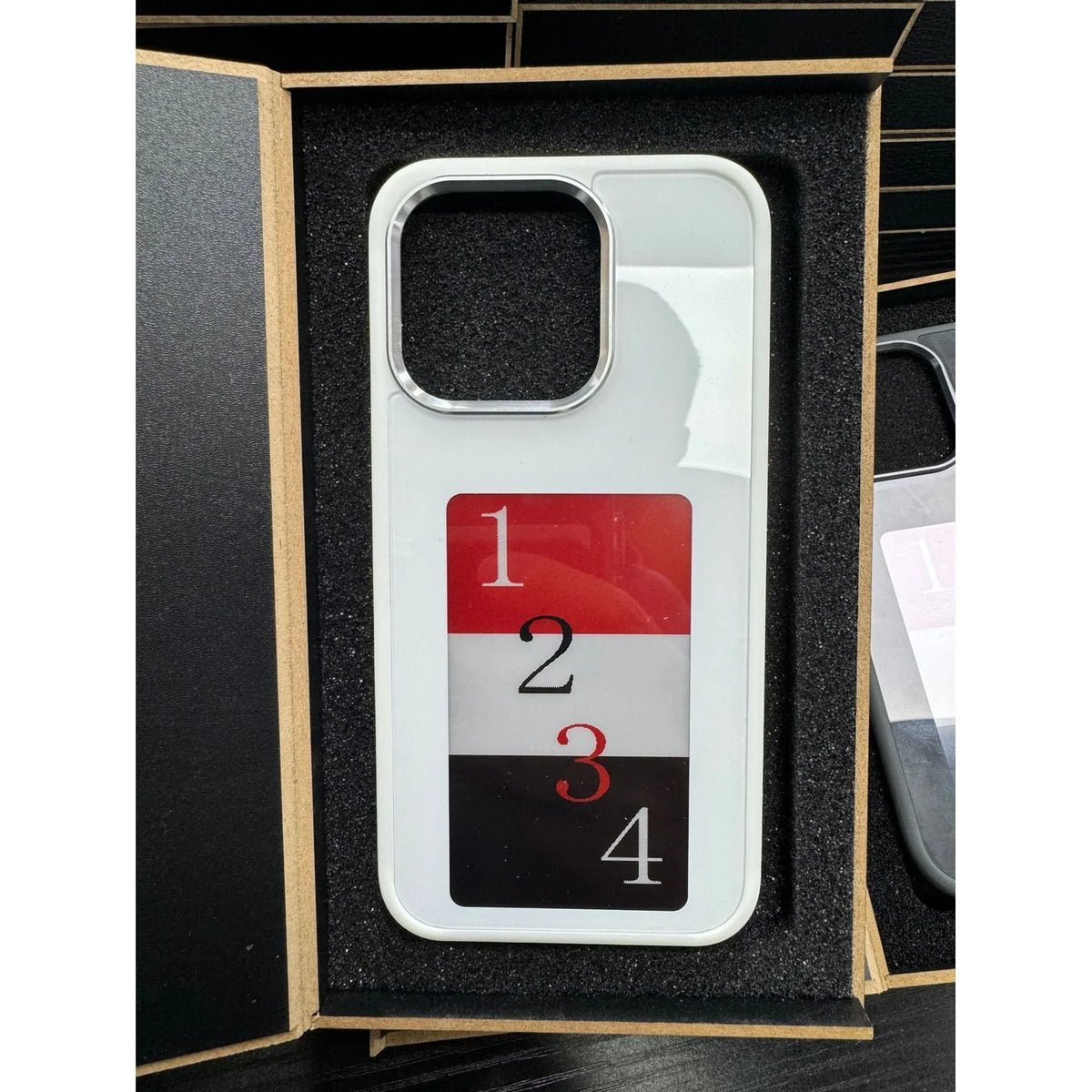 Phone Case E-Ink Display & NFC TPU Shock Protection