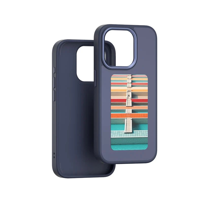 Phone Case E-Ink Display & NFC TPU Shock Protection