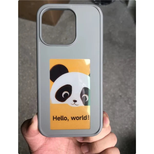 Phone Case E-Ink Display & NFC TPU Shock Protection