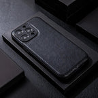 Phone Case Genuine Leather Shockproof Core & Soft Grip