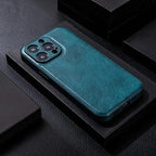 Phone Case Genuine Leather Shockproof Core & Soft Grip