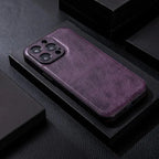 Phone Case Genuine Leather Shockproof Core & Soft Grip