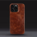 Phone Case Hand-Finished Cowhide Leather & Secure Grip