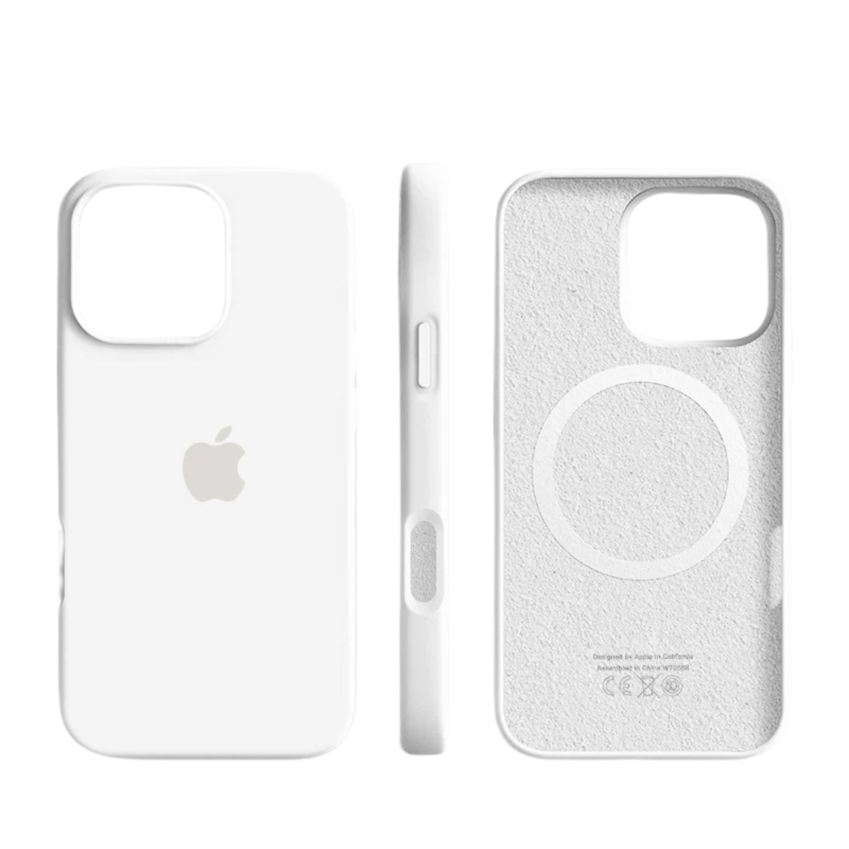 Phone Case MagSafe Compatible Shock-Absorbing Soft-Touch Silicone