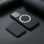 Phone Case Magnetic Card Pocket Wireless Charging Compatible