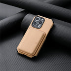 Phone Case Magnetic Card Pocket Wireless Charging Compatible