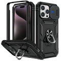 Phone Case Magnetic Kickstand & Sliding Camera Cover