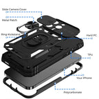 Phone Case Magnetic Kickstand & Sliding Camera Cover