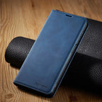 Phone Case Magnetic Leather Card Slots & Cash Pocket