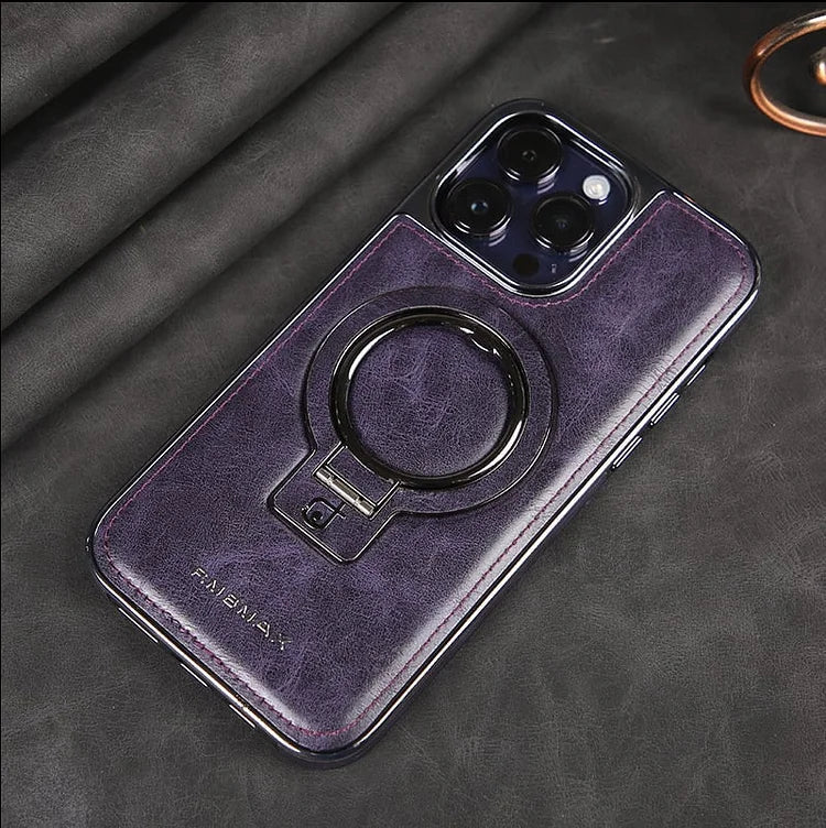 Phone Case Magnetic Ring & Foldable Kickstand
