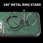 Phone Case Magnetic Ring & Foldable Kickstand