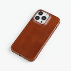 Phone Case Oil-Wax Leather Shock-Absorbing & MagSafe Compatible