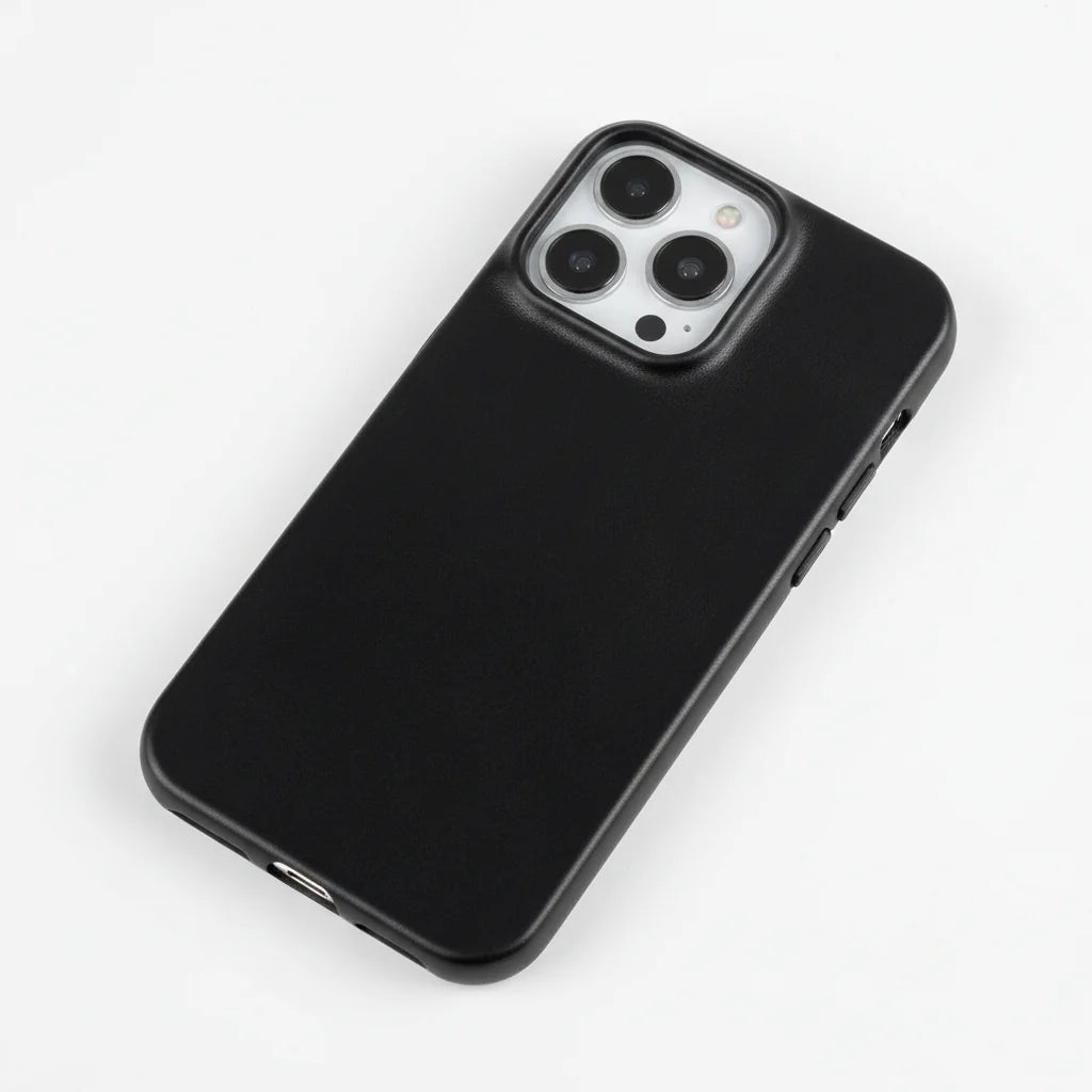 Phone Case Oil-Wax Leather Shock-Absorbing & MagSafe Compatible
