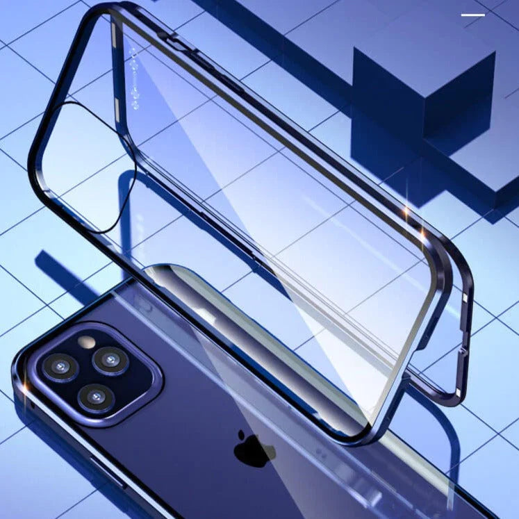 Phone Case Tempered Glass Front & Back Privacy Screen