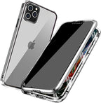 Phone Case Tempered Glass Front & Back Privacy Screen