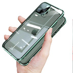 Phone Case Tempered Glass Front & Back Privacy Screen