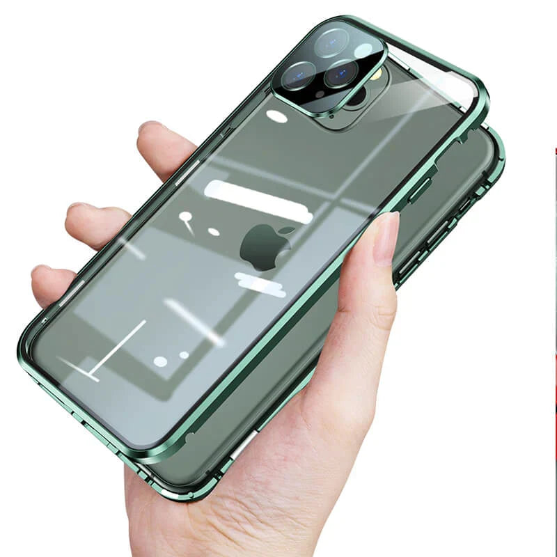 Phone Case Tempered Glass Front & Back Privacy Screen