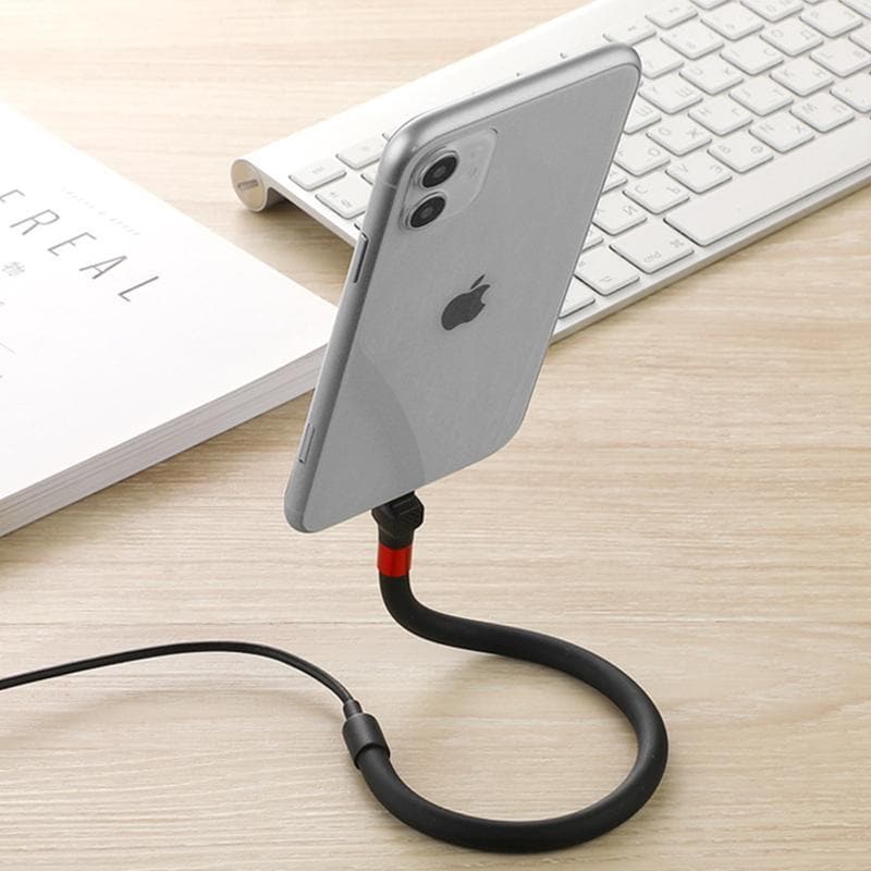 Phone Charging Cable 3-in-1 Fast Charging & Adjustable Stand
