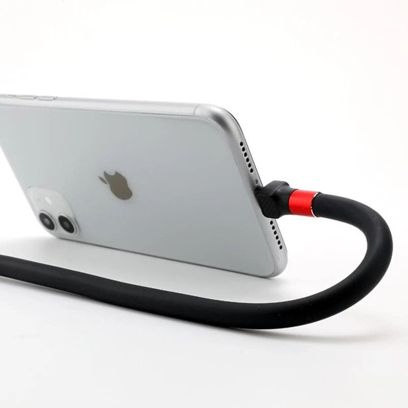 Phone Charging Cable 3-in-1 Fast Charging & Adjustable Stand
