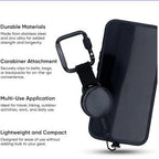 Phone Holder Anti-Theft Retractable Steel Tether & Belt Clip