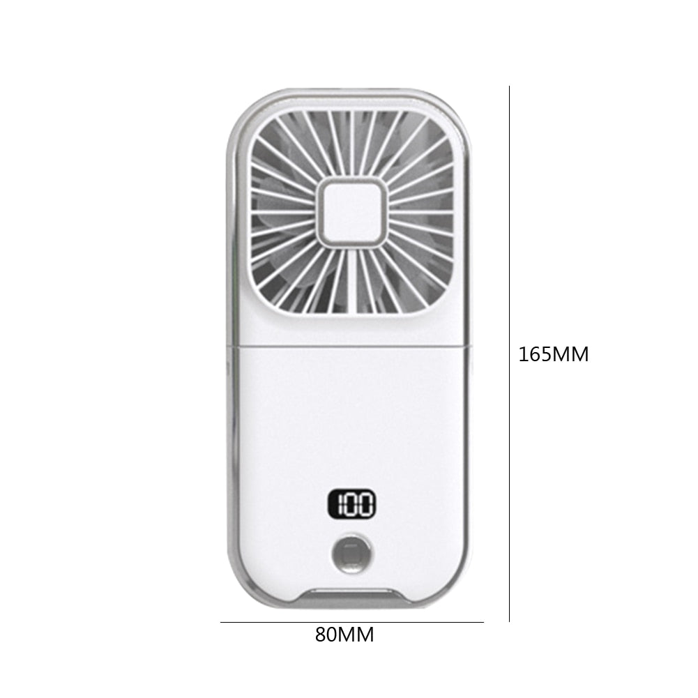 Phone Holder Cooling Fan Rechargeable 3000mAh